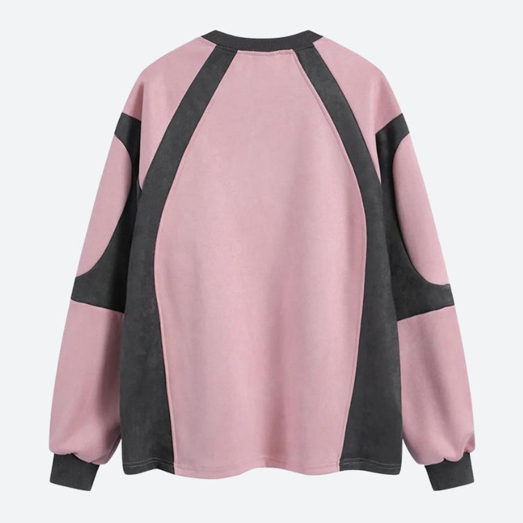 Style Core Aesthetics, New Style Trends - Geometric Shaped Graystar Sweatshirt