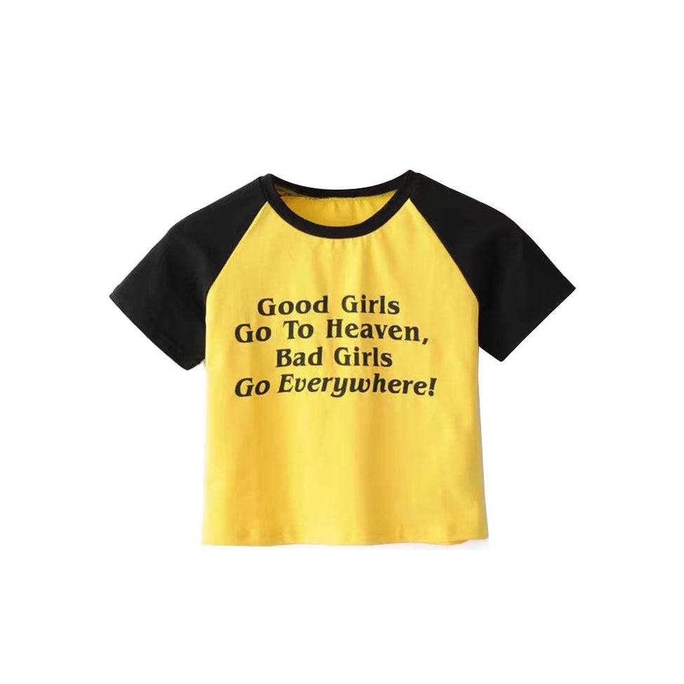 Style Core Aesthetics, New Style Trends - Good/Bad Girls Crop Top