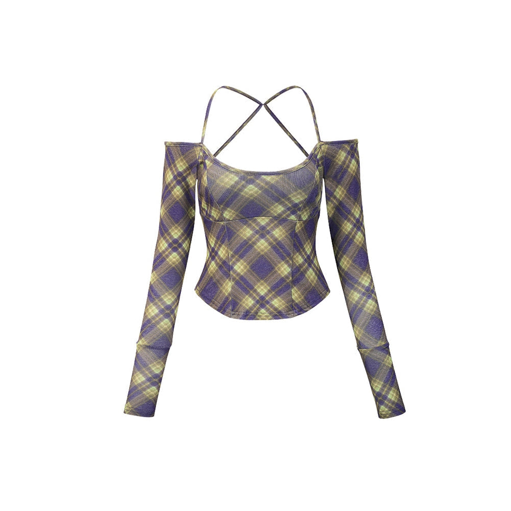 Style Core Aesthetics, New Style Trends - Gossip Goes Around Halter Top