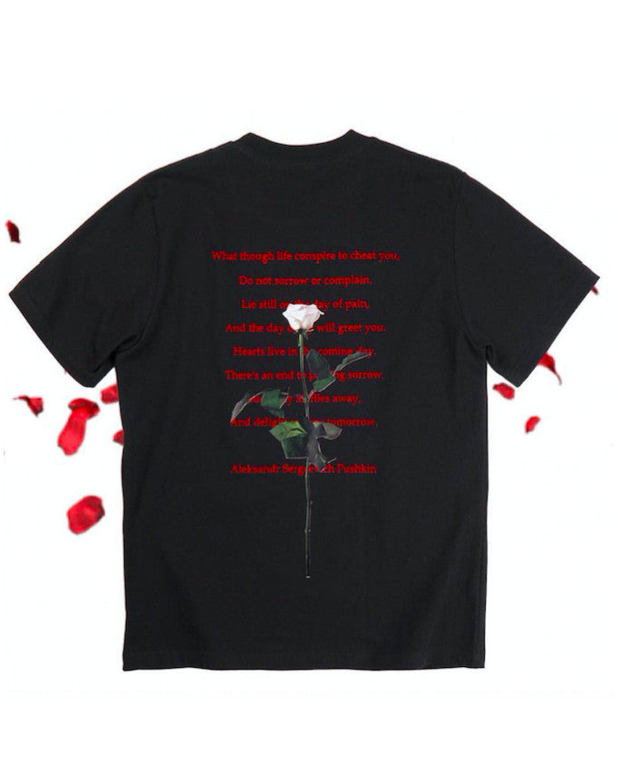 Style Core Aesthetics, New Style Trends - Goth Rose T-Shirt