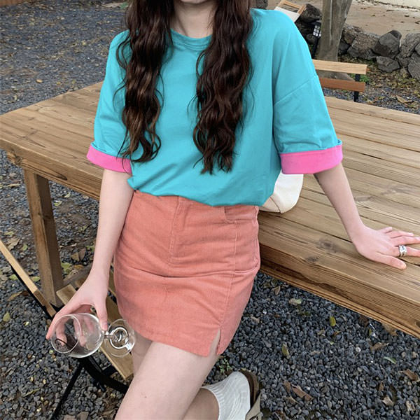 Style Core Aesthetics, New Style Trends - Happy In My Mind Oversized Tee