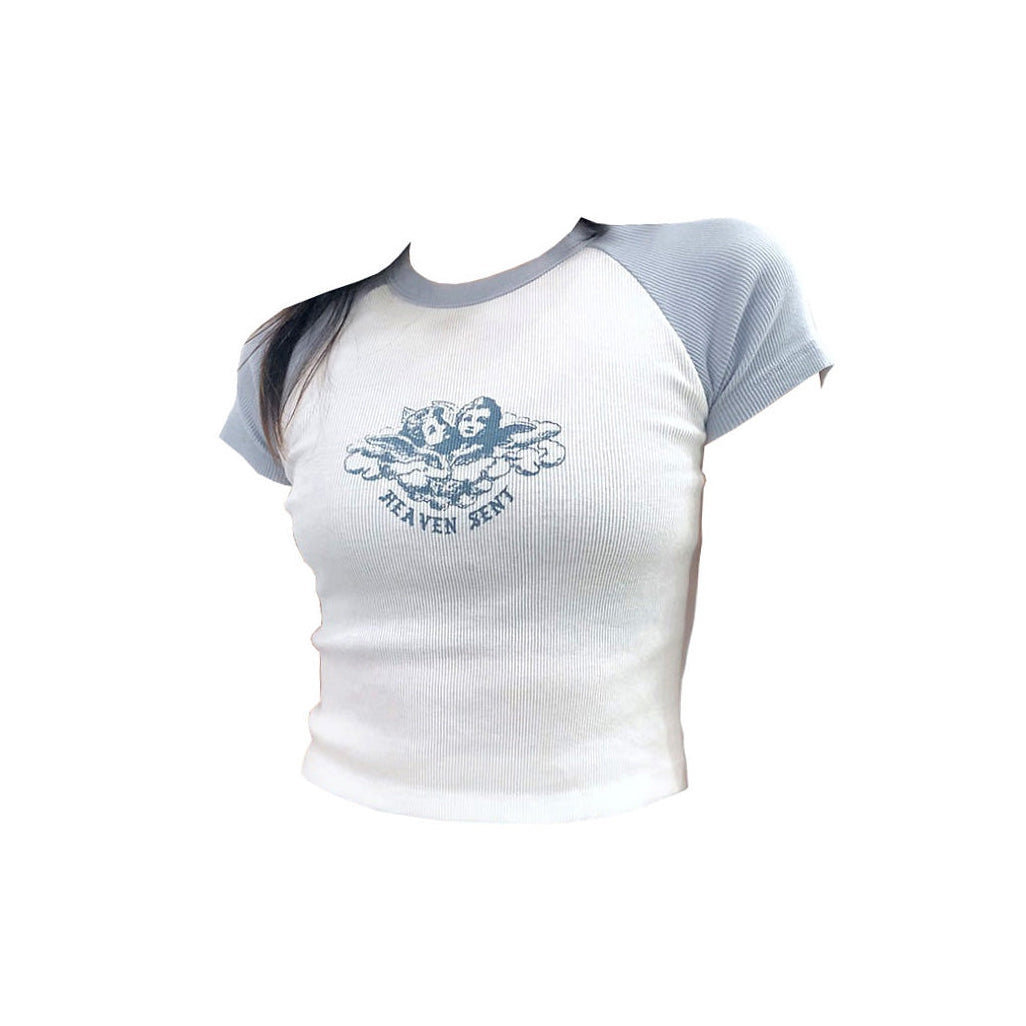 Style Core Aesthetics, New Style Trends - Heaven Sent Crop Top