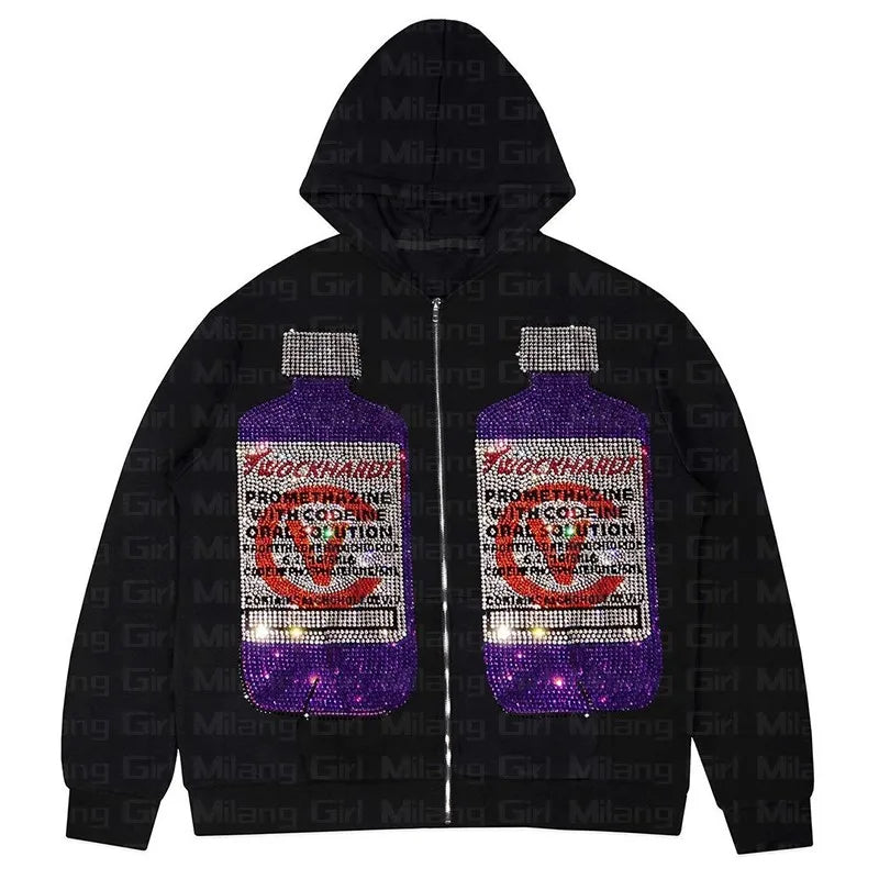 Style Core Aesthetics, New Style Trends - Hoodie Y2K Lean