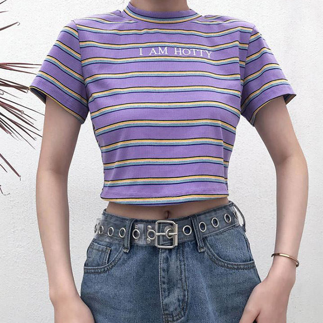 Style Core Aesthetics, New Style Trends - Hotty Crop Tee