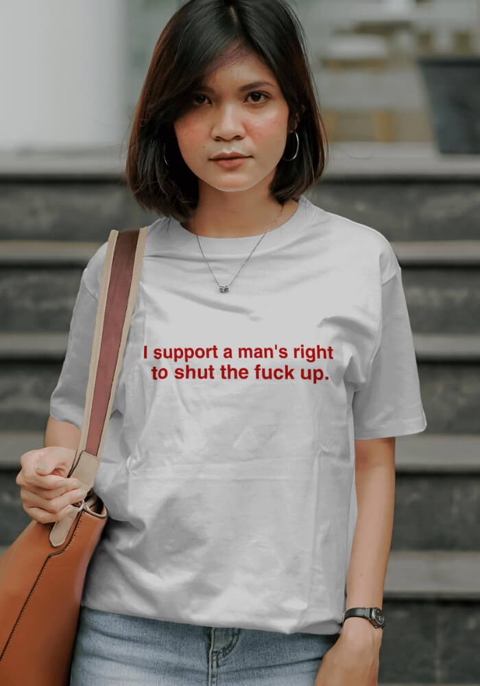 Style Core Aesthetics, New Style Trends - I Support A Man's Right Tee