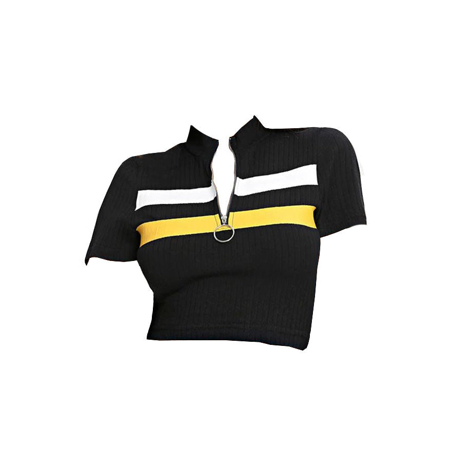 Style Core Aesthetics, New Style Trends - Incognito Ribbed Top