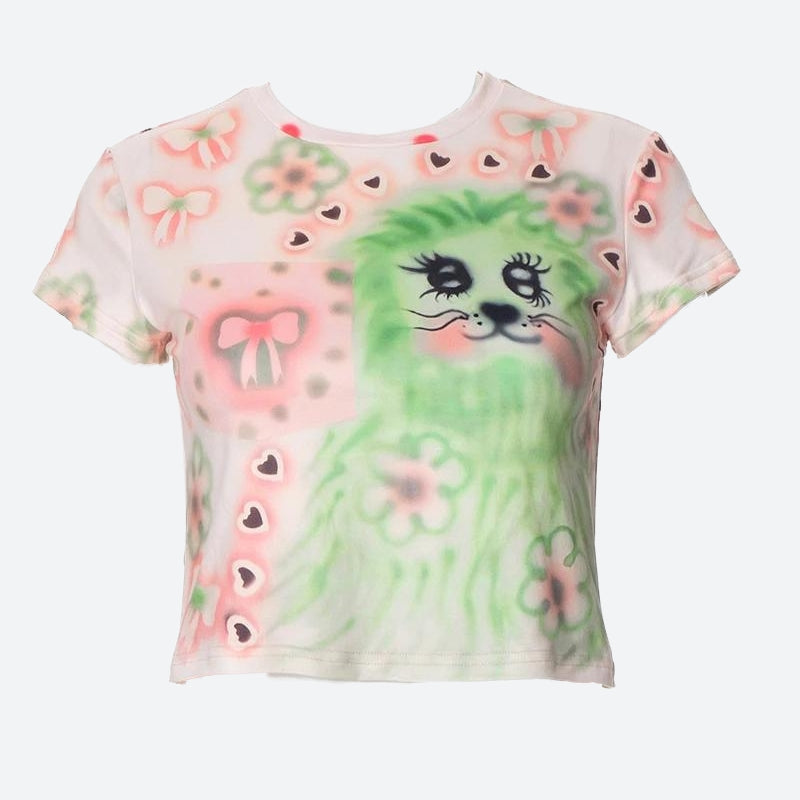 Style Core Aesthetics, New Style Trends - Indie Leon Bow Tee