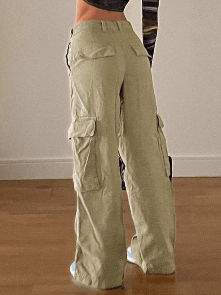 Style Core Aesthetics, New Style Trends - Jean cargo baggy à poches vintage
