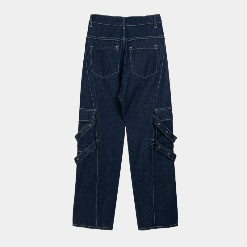 Style Core Aesthetics, New Style Trends - Jean cargo homme coupe ample