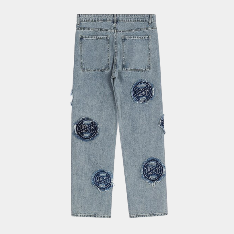 Style Core Aesthetics, New Style Trends - Jean patchwork '126'
