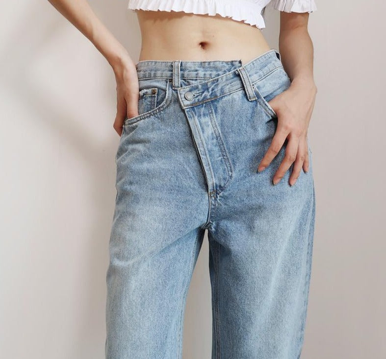 Style Core Aesthetics, New Style Trends - Jean taille haute 'Irina'