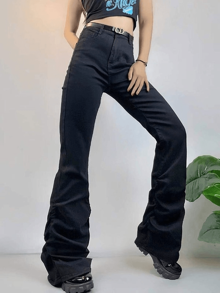 Style Core Aesthetics, New Style Trends - Jean vintage évasé à la cheville