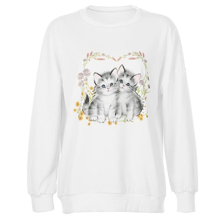 Style Core Aesthetics, New Style Trends - Kitty Sweatshirt