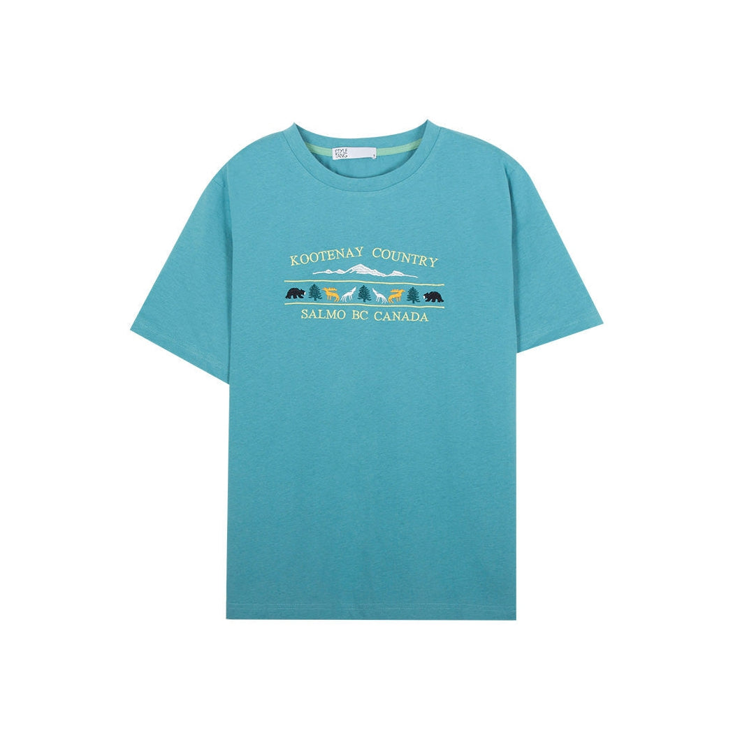 Style Core Aesthetics, New Style Trends - Kootenay Country Salmo T-Shirt