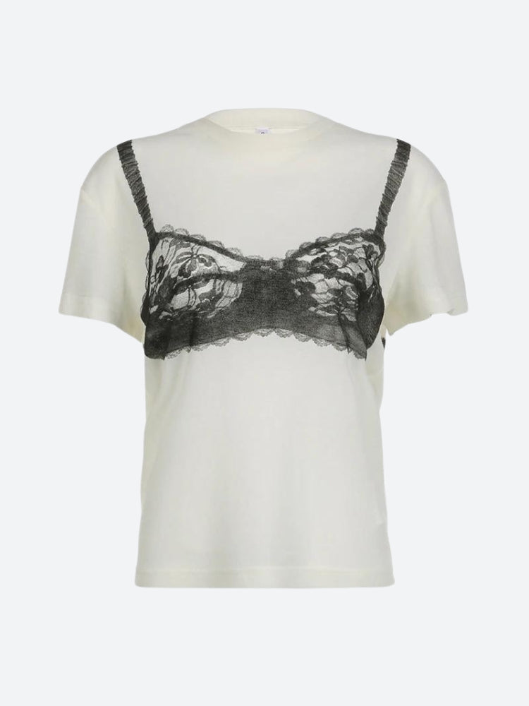 Style Core Aesthetics, New Style Trends - Lace Bra Tee