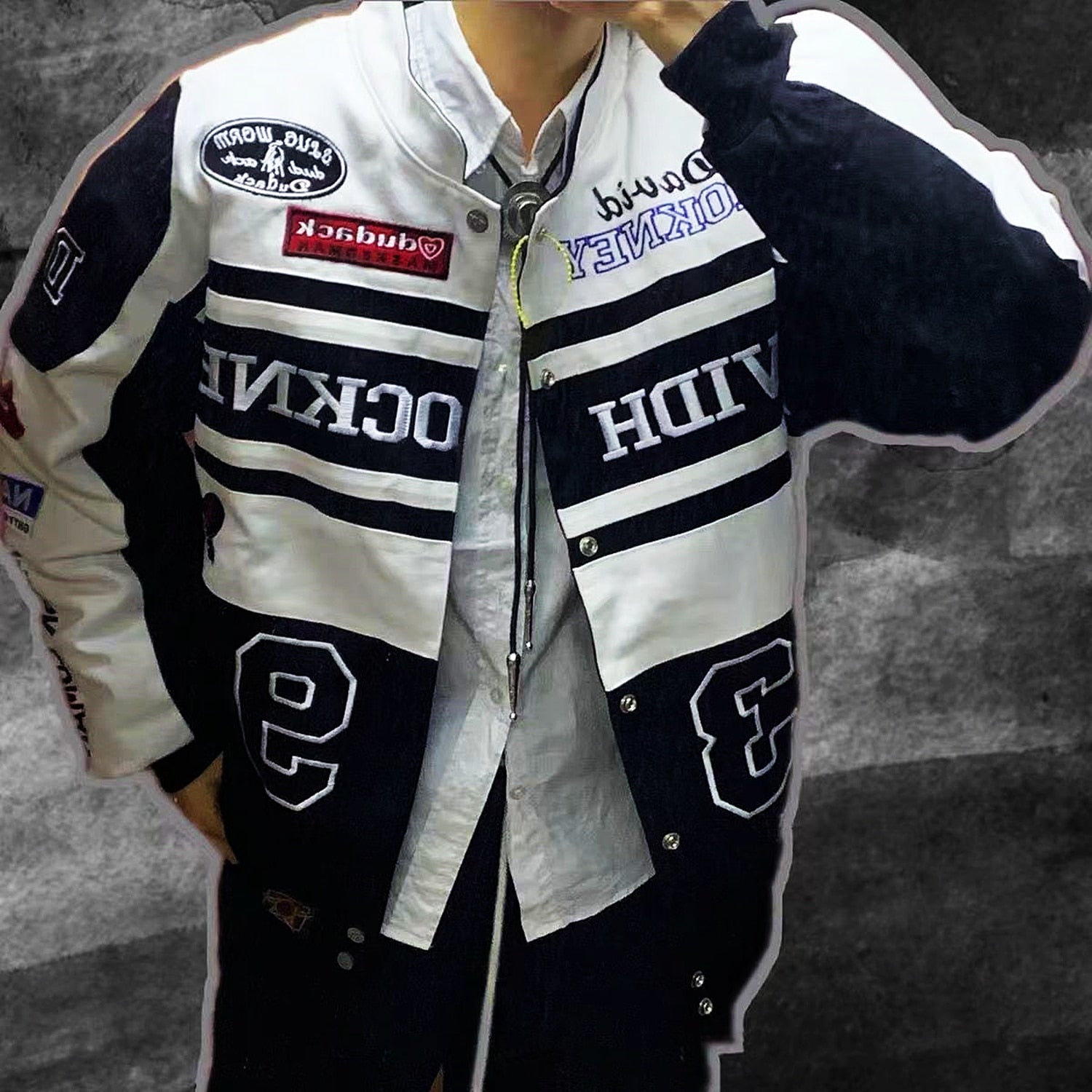 Style Core Aesthetics, New Style Trends - Leather racing jacket