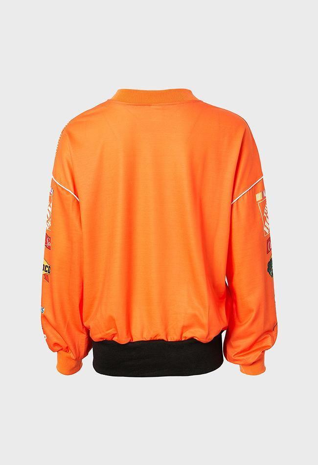 Style Core Aesthetics, New Style Trends - Logo Graphic Varsity Jacket