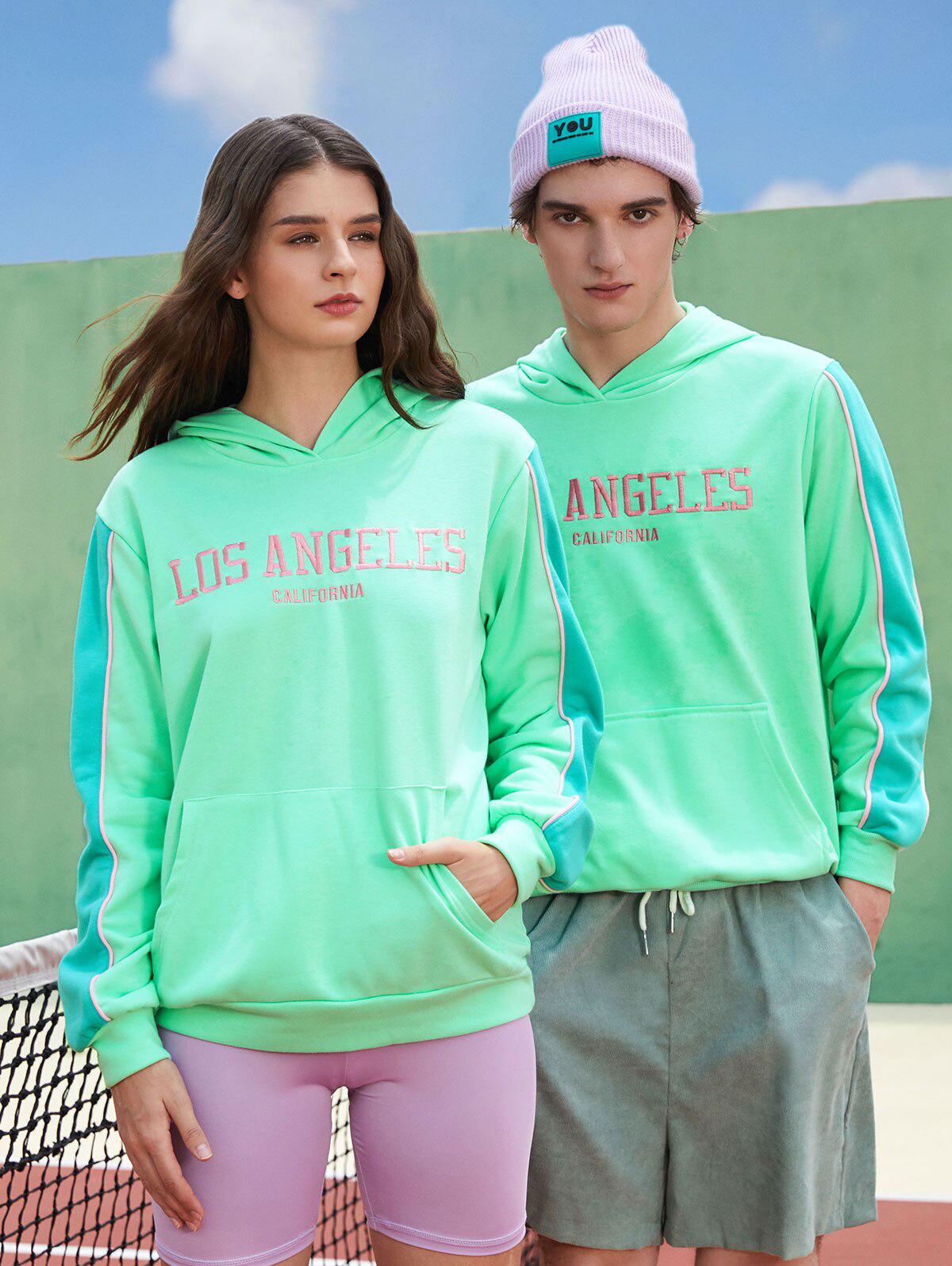 Style Core Aesthetics, New Style Trends - Los Angeles Couple Hoodie