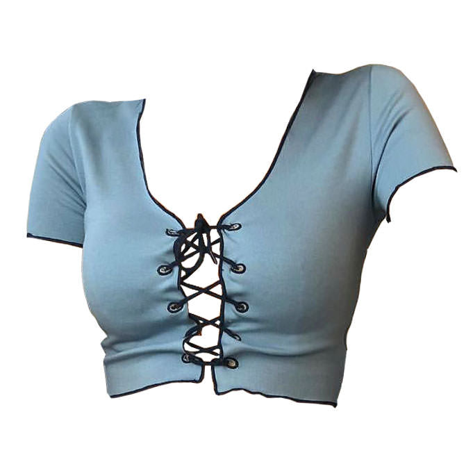 Style Core Aesthetics, New Style Trends - Love Affair Cropped Tee