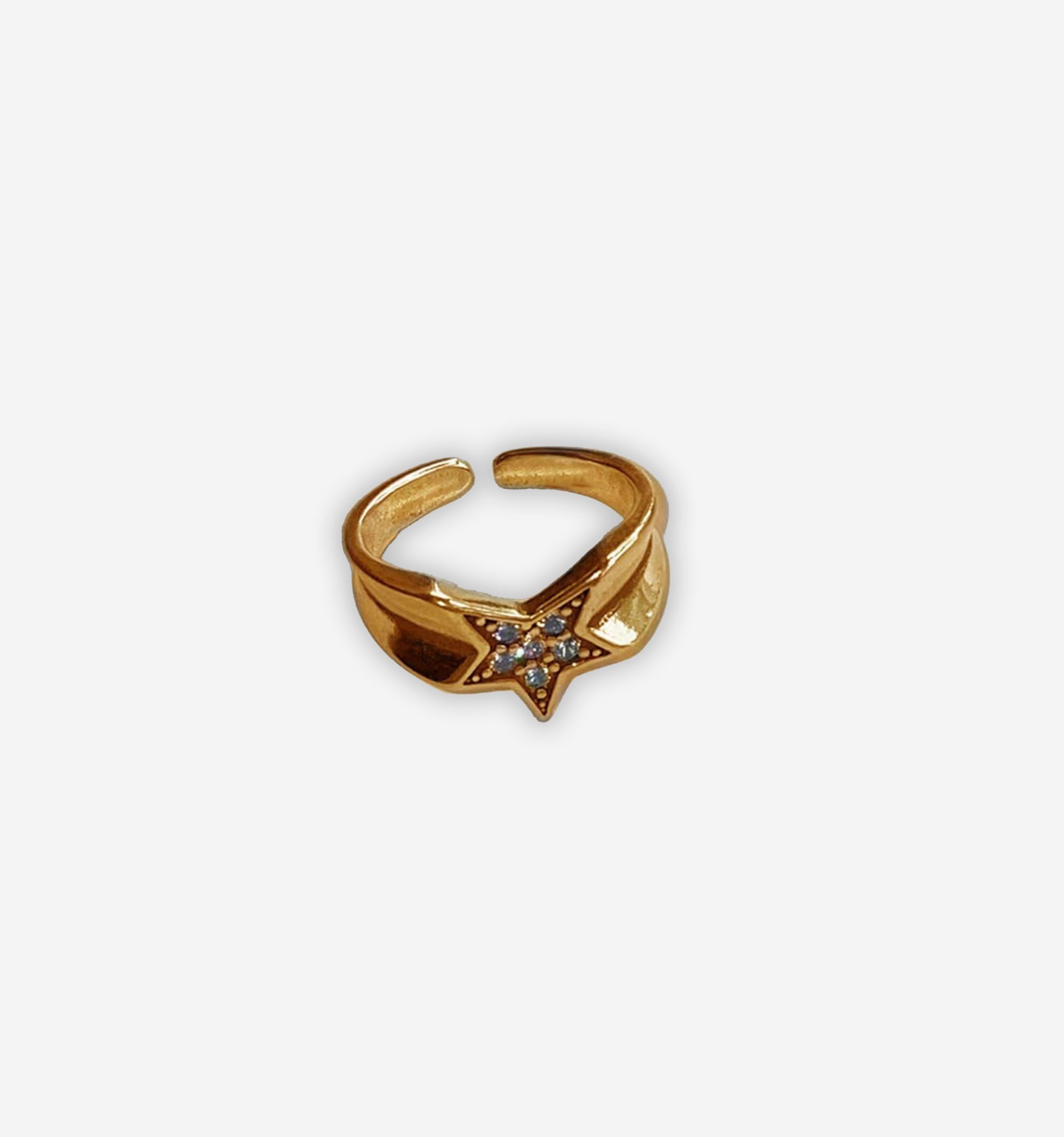 Style Core Aesthetics, New Style Trends - Lucky Star Ring