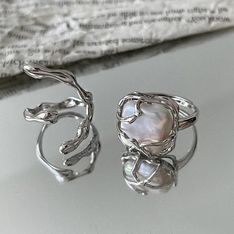 Style Core Aesthetics, New Style Trends - Minimalist Aesthetic Ring Set