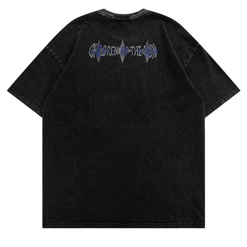 Style Core Aesthetics, New Style Trends - 'Mirror' Cotton T-Shirt