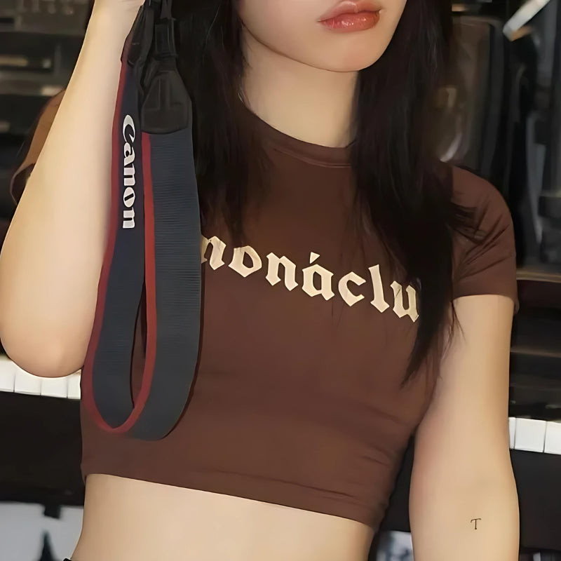 Style Core Aesthetics, New Style Trends - Monaclub Crop Top