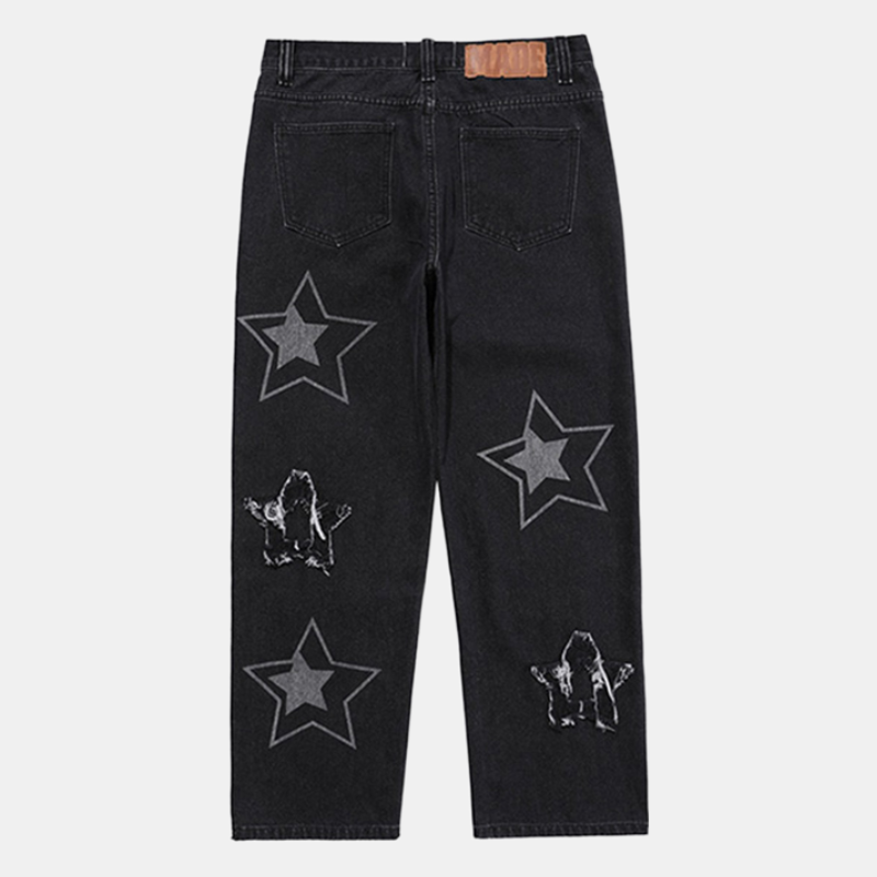 Style Core Aesthetics, New Style Trends - 'Night' Jeans