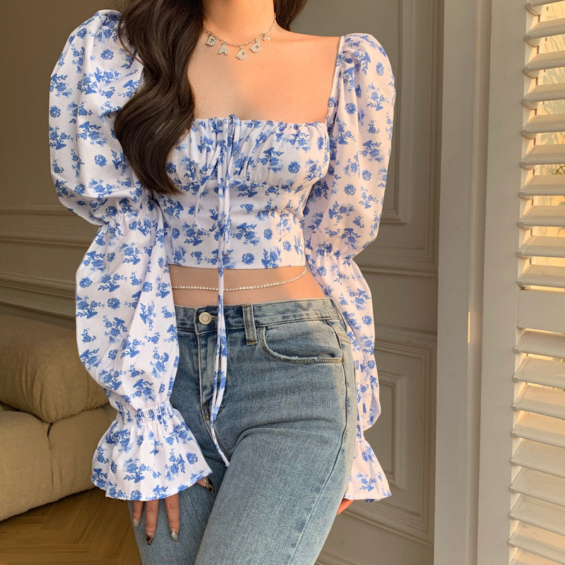 Style Core Aesthetics, New Style Trends - Now Forever Floral Crop Top