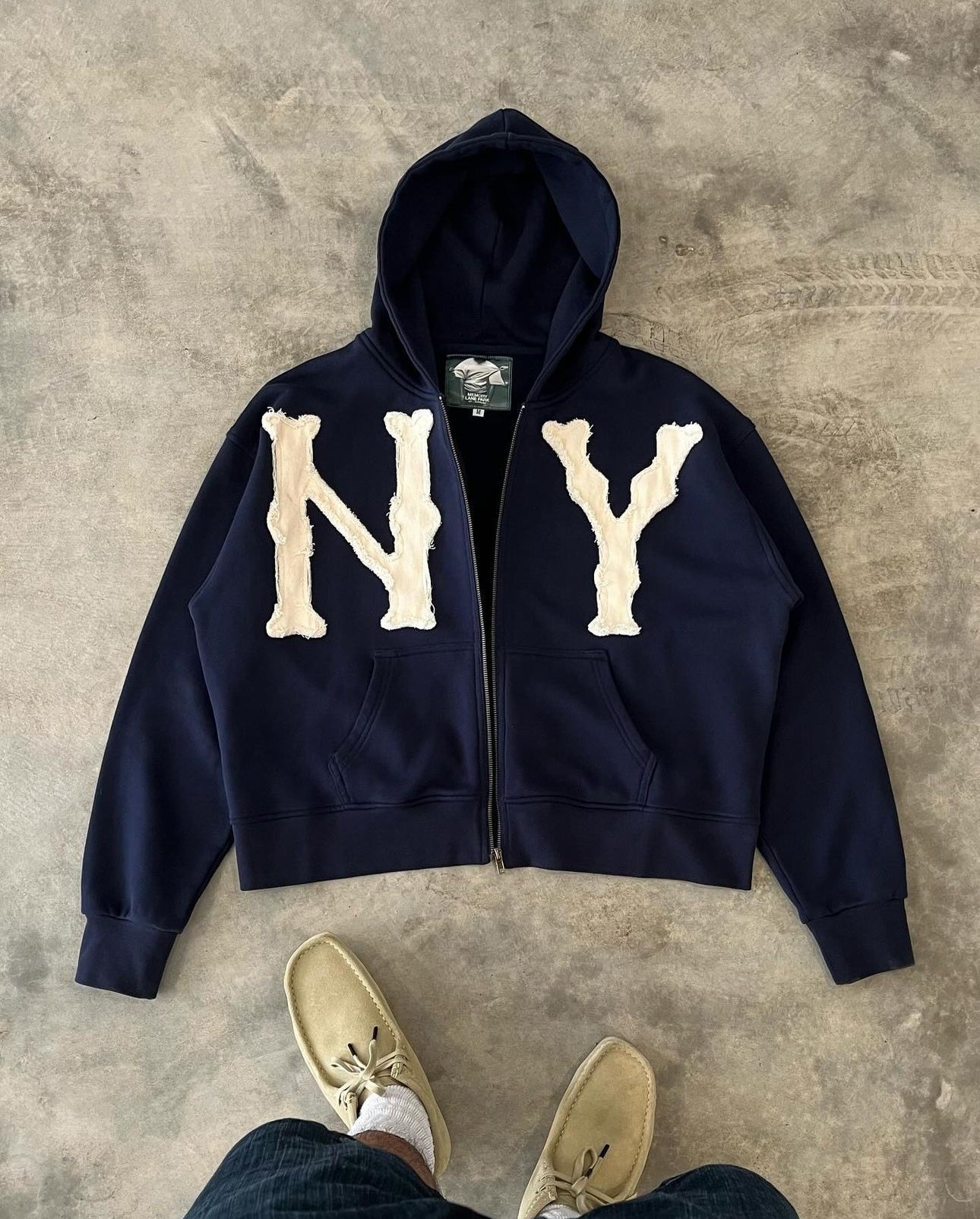 Style Core Aesthetics, New Style Trends - NY Full-Zip Hoodie