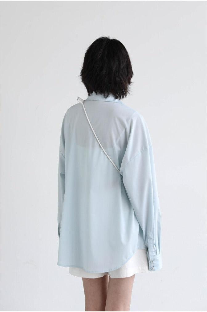 Style Core Aesthetics, New Style Trends - Oversized Poplin Shirt