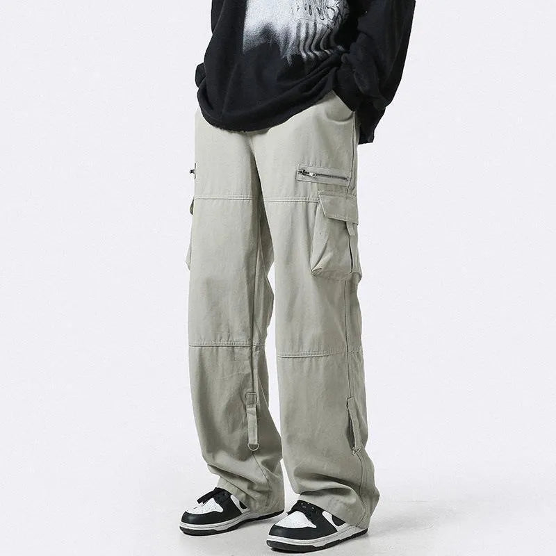 Style Core Aesthetics, New Style Trends - Pantalon Cargo XXL Rétro Y2K