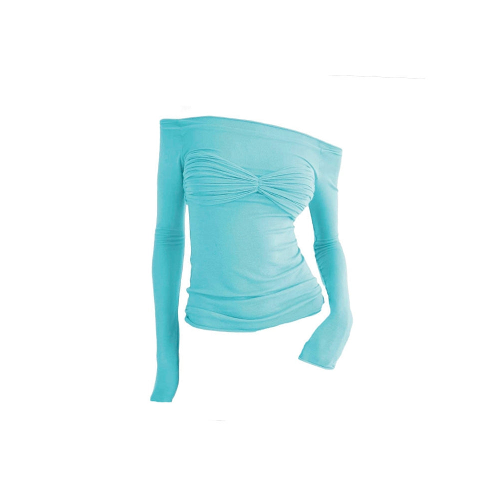 Style Core Aesthetics, New Style Trends - Parisian Ruched Long Sleeve Top