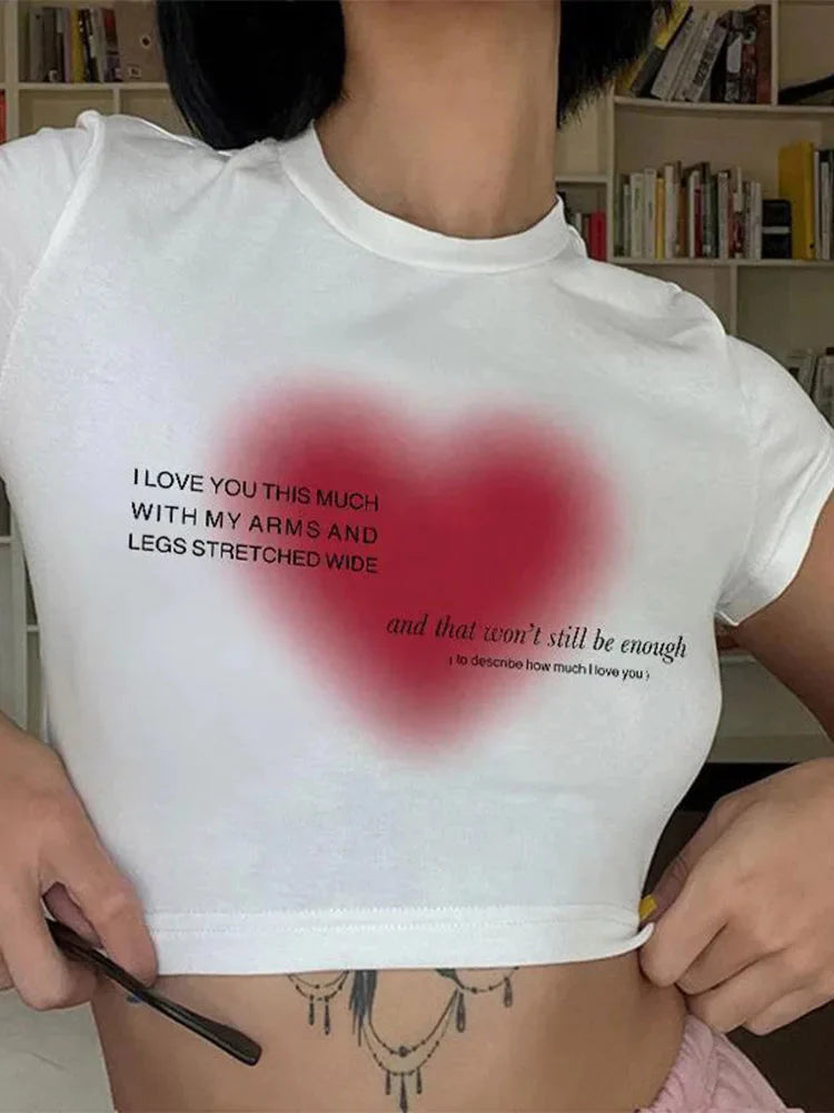 Style Core Aesthetics, New Style Trends - Pink Heart Aura Tee