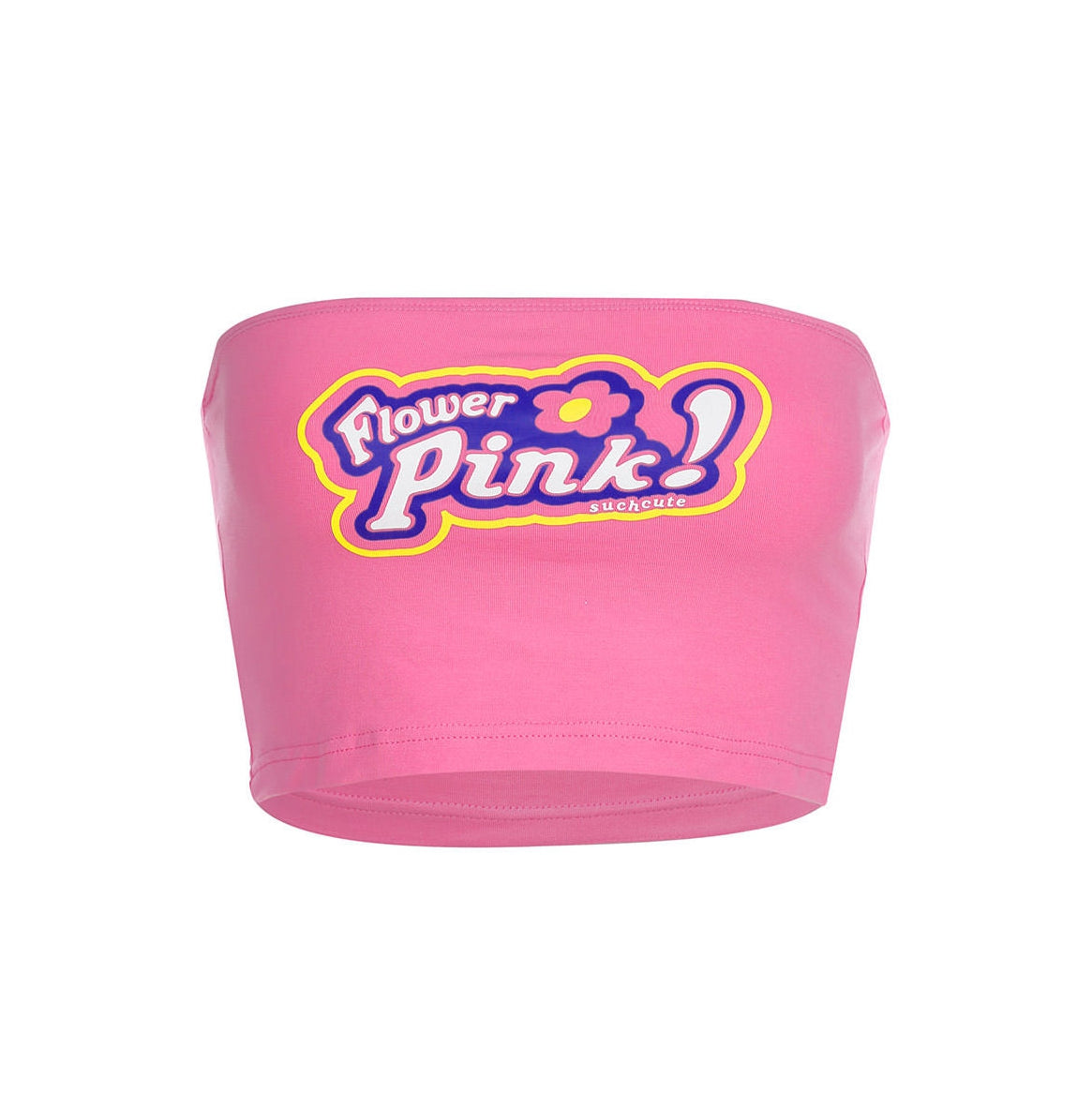 Style Core Aesthetics, New Style Trends - Pink Tube Top