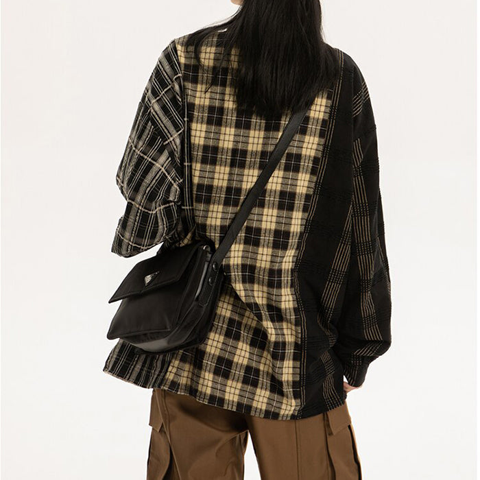 Style Core Aesthetics, New Style Trends - Plaid Oversized Shirt