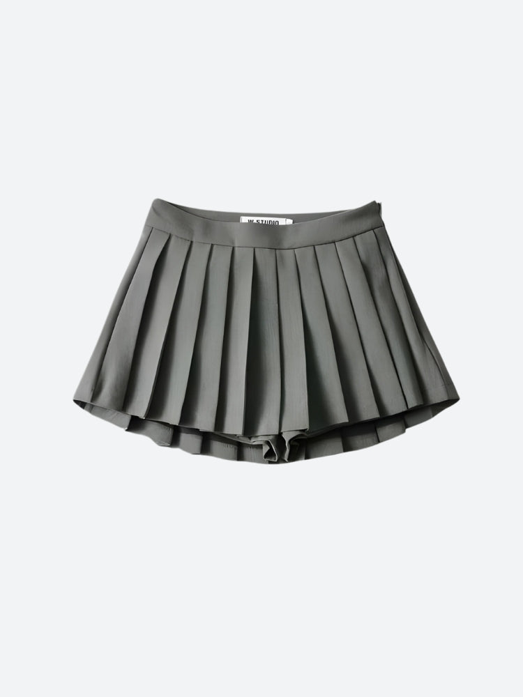 Style Core Aesthetics, New Style Trends - Pleated Mini School Skort