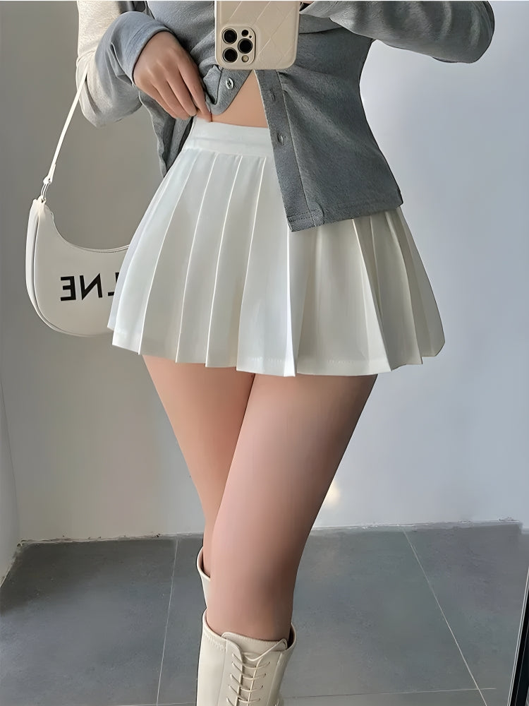 Style Core Aesthetics, New Style Trends - Pleated Tennis Mini Skirt