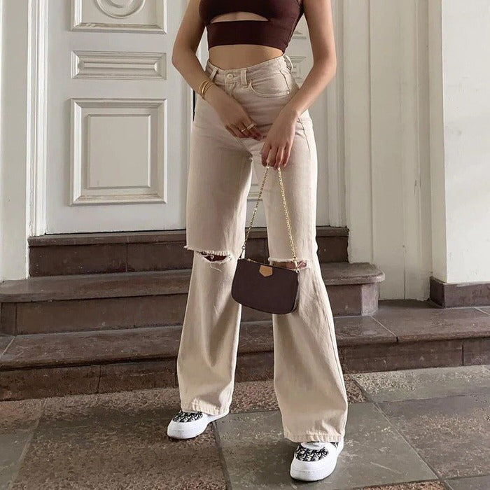 Style Core Aesthetics, New Style Trends - Portrait Mode Flare Jeans