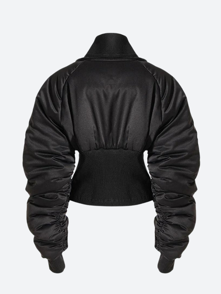 Style Core Aesthetics, New Style Trends - Puffer Corduroy Zip-Up Jacket