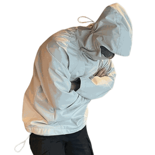 Style Core Aesthetics, New Style Trends - Pull Cagoule Y2K