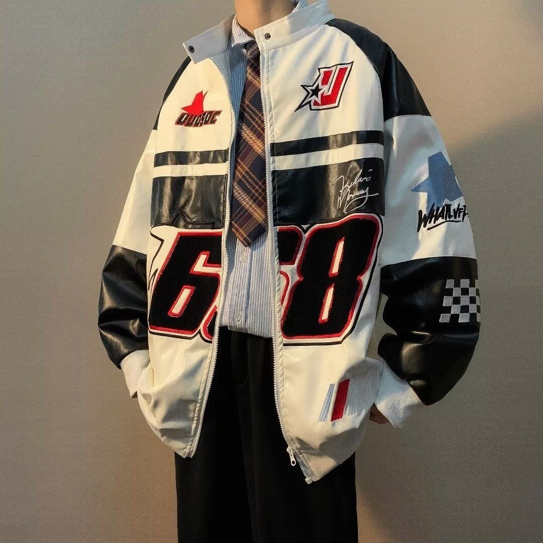 Style Core Aesthetics, New Style Trends - Racing jacket oversized