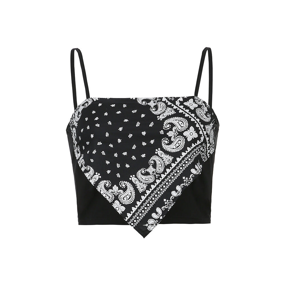 Style Core Aesthetics, New Style Trends - Rebel Bandana Tank Top