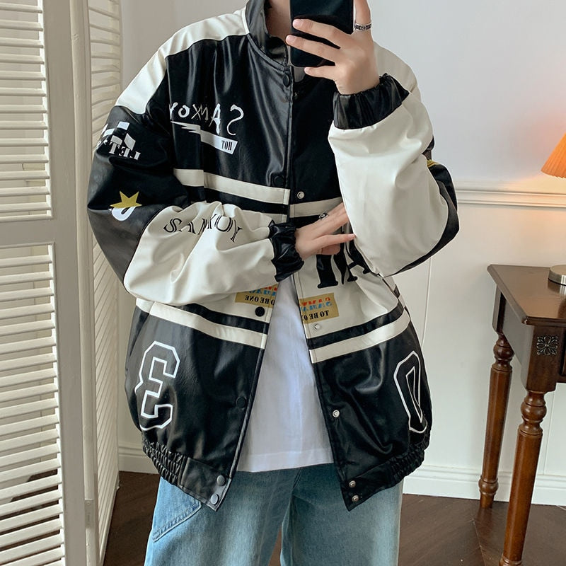 Style Core Aesthetics, New Style Trends - Red racing jacket