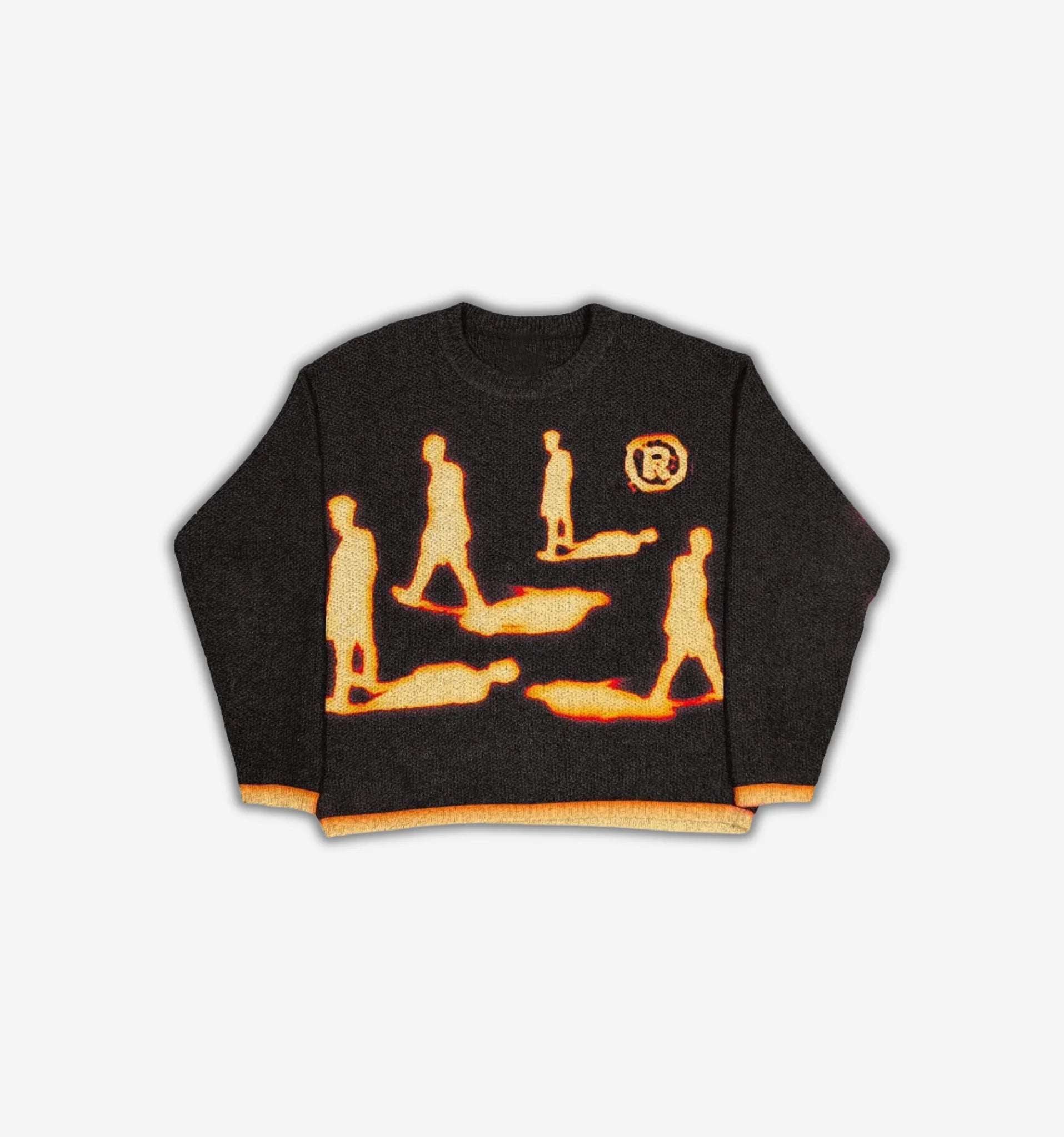 Style Core Aesthetics, New Style Trends - 'Registered Ghosts' Knit Sweater