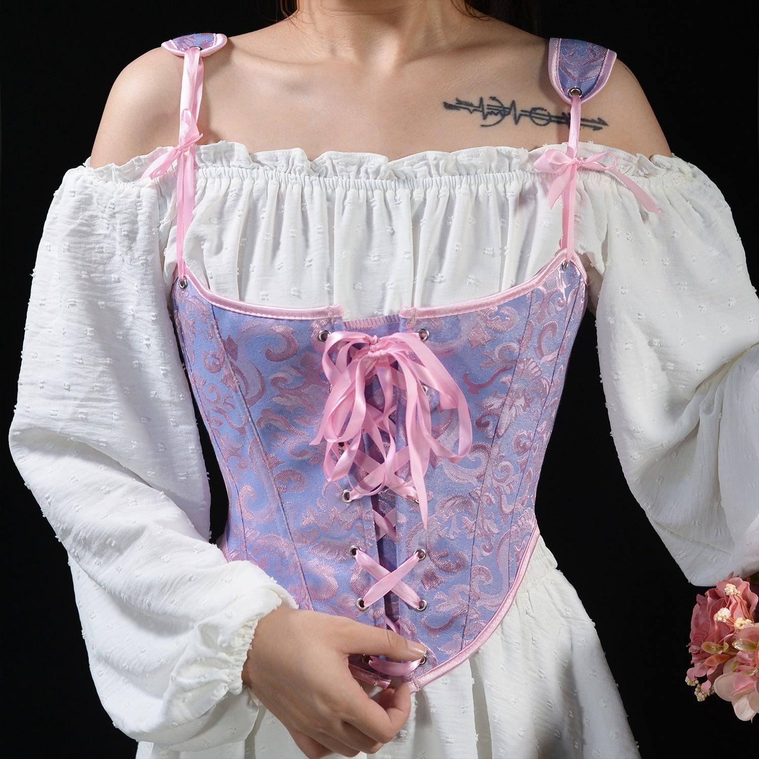 Style Core Aesthetics, New Style Trends - Ribbon Detailed Corset Top
