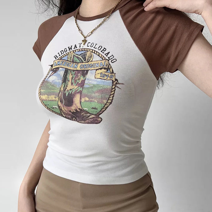Style Core Aesthetics, New Style Trends - Ridgway Vintage T-Shirt
