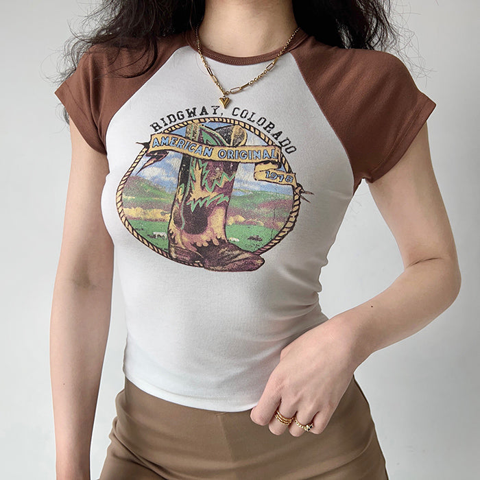 Style Core Aesthetics, New Style Trends - Ridgway Vintage T-Shirt