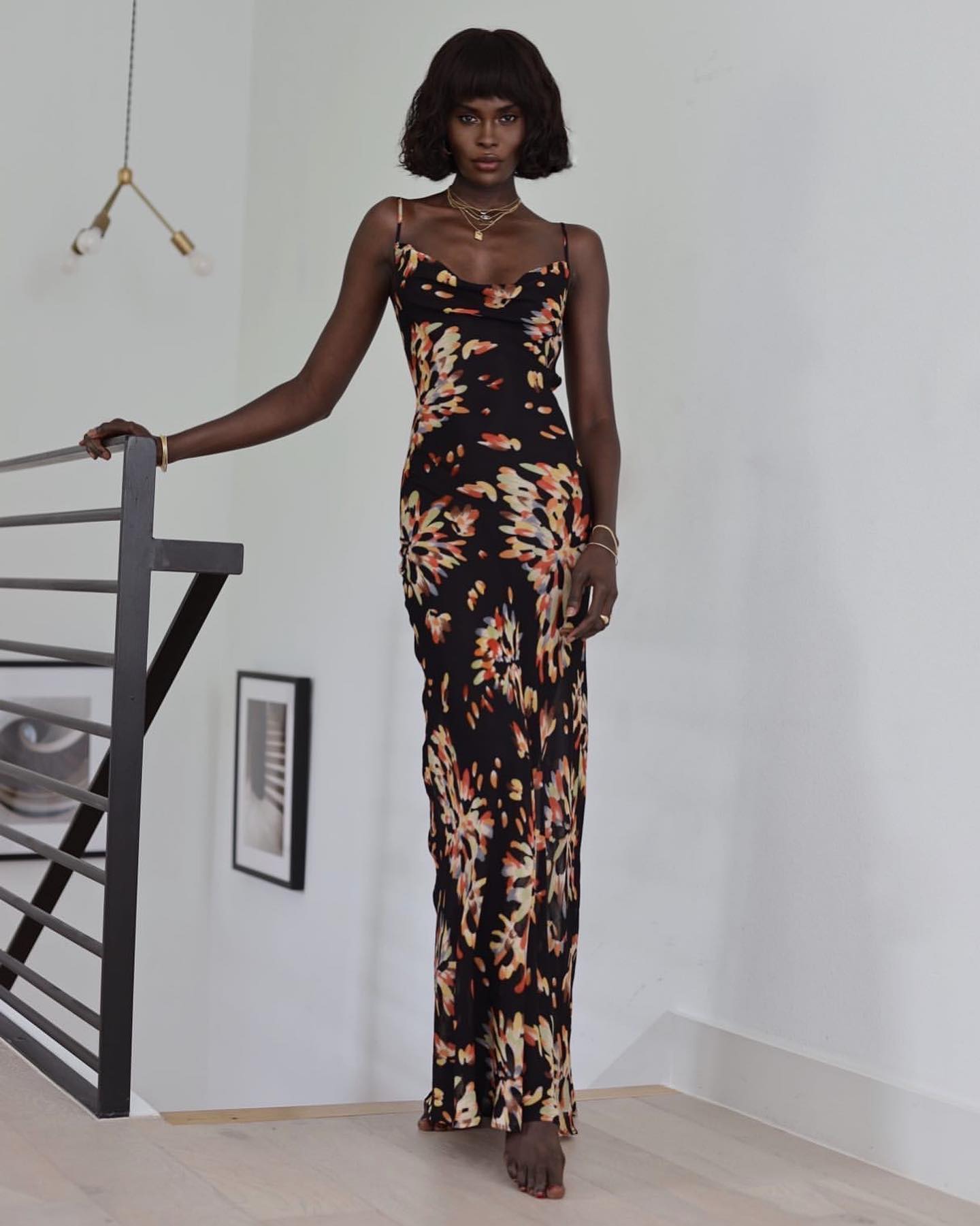 Style Core Aesthetics, New Style Trends - Robe longue 'Arya'