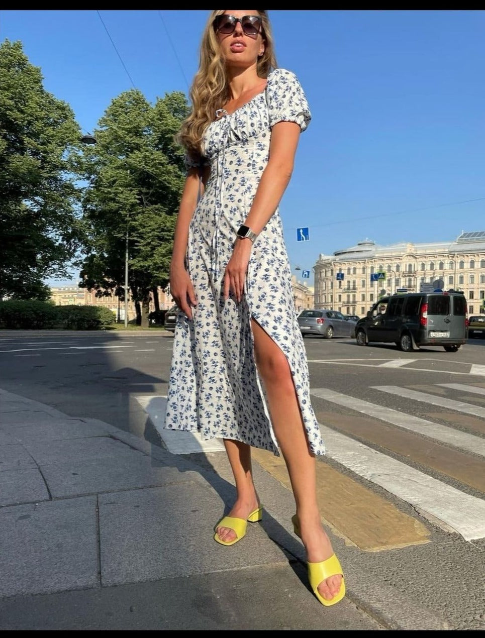 Style Core Aesthetics, New Style Trends - Robe longue bardot 'Sofia'